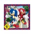 CLEMENTONI PUZZLE 3X48 SUPER COLOUR SONIC CLEMENTONI PUZZLE 3X48 SUPER COLOUR SONIC