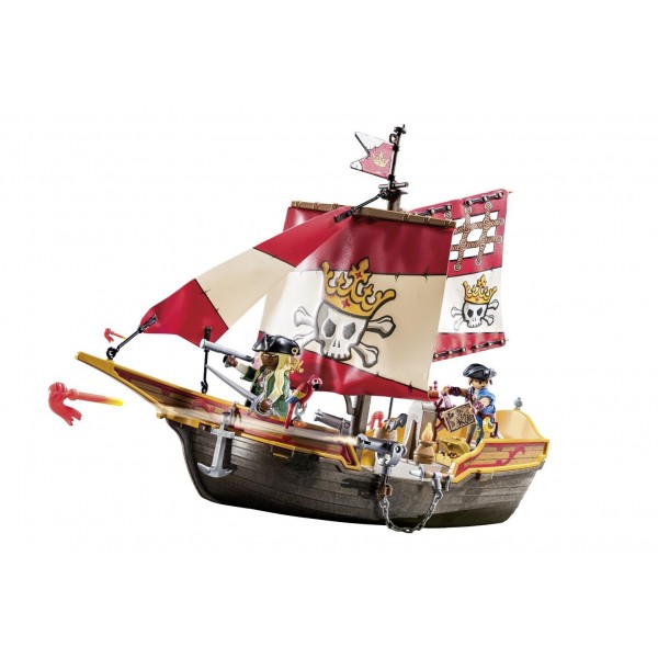 PLAYMOBIL PIRATES ΠΕΙΡΑΤΙΚΗ ΓΑΛΕΡΑ ΒΑΣΙΛΙΑΣ ΠΕΙΡΑΤΩΝ