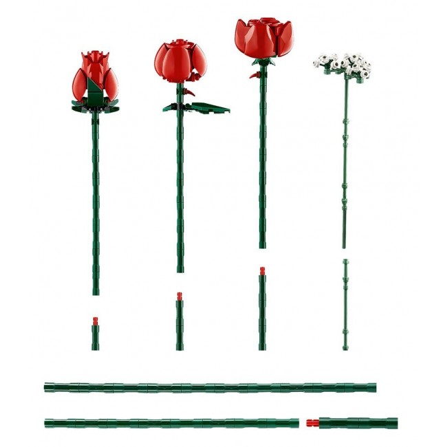 LEGO BOTANICAL GARDEN BOUQUET OF ROSES LEGO BOTANICAL GARDEN BOUQUET OF ROSES