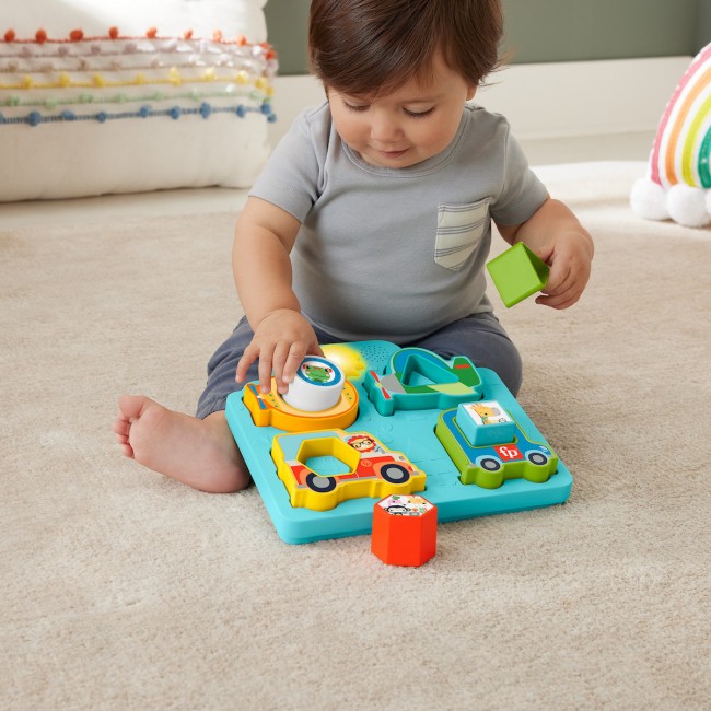 FISHER PRICE ΠΑΖΛ ΟΧΗΜΑΤΩΝ ΜΕ ΣΧΗΜΑΤΑ ΚΑΙ ΗΧΟΥΣ HRP31 FISHER PRICE ΠΑΖΛ ΟΧΗΜΑΤΩΝ ΜΕ ΣΧΗΜΑΤΑ ΚΑΙ ΗΧΟΥΣ HRP31