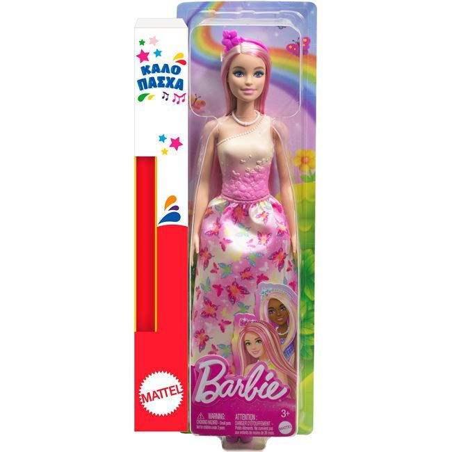 BARBIE ΝΕΑ ΠΡΙΓΚΙΠΙΣΣΑ- ΡΟΖ ΑΝΤΑΥΓΙΕΣ