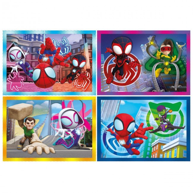 CLEMENTONI PUZZLE 4 ΣΕ 1 SPIDEY ΚΑΙ ΟΙ ΑΠΙΘΑΝΟΙ ΦΙΛΟΙ ΤΟΥ CLEMENTONI PUZZLE 4 ΣΕ 1 SPIDEY ΚΑΙ ΟΙ ΑΠΙΘΑΝΟΙ ΦΙΛΟΙ ΤΟΥ