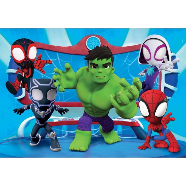 CLEMENTONI ΠΑΖΛ SUPER COLOR SPIDEY ΚΑΙ ΟΙ ΑΠΙΘΑΝΟΙ ΦΙΛΟΙ ΤΟΥ 60TMX