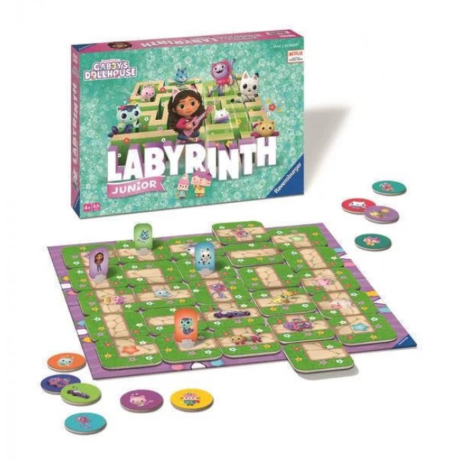 RAVENSBURGER ΟΙΚΟΓΕΝΕΙΑΚΟ ΕΠΙΤΡΑΠΕΖΙΟΛΑΒΥΡΙΝΘΟΣ JUNIOR GABBYS DOLLHOUSE RAVENSBURGER ΟΙΚΟΓΕΝΕΙΑΚΟ ΕΠΙΤΡΑΠΕΖΙΟΛΑΒΥΡΙΝΘΟΣ JUNIOR GABBYS DOLLHOUSE