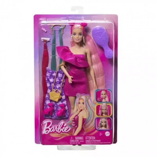 BARBIE ΠΟΛΥΧΡΩΜΑ ΜΑΛΛΙΑ BARBIE ΠΟΛΥΧΡΩΜΑ ΜΑΛΛΙΑ