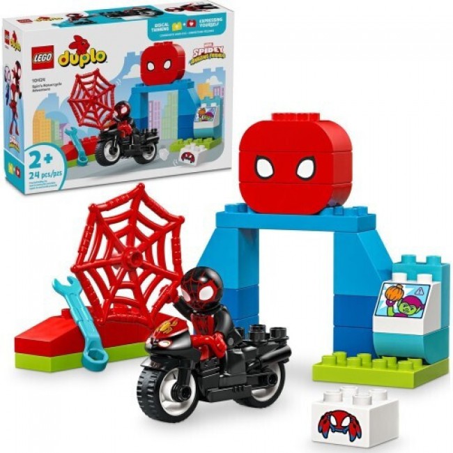 LEGO DUPLO SPINS MOTORCYCLE ADVENTURE LEGO DUPLO SPINS MOTORCYCLE ADVENTURE