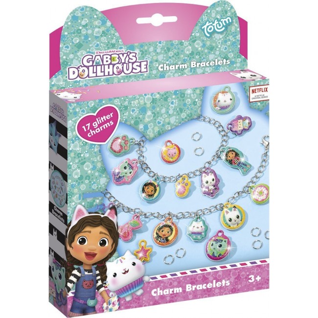 ΠΑΙΔΙΚΗ ΧΕΙΡΟΤΕΧΝΙΑ TOTUM GABBYS DOLLHOUSE GLITTER CHARM BRACELETS TT420304 ΠΑΙΔΙΚΗ ΧΕΙΡΟΤΕΧΝΙΑ TOTUM GABBYS DOLLHOUSE GLITTER CHARM BRACELETS TT420304