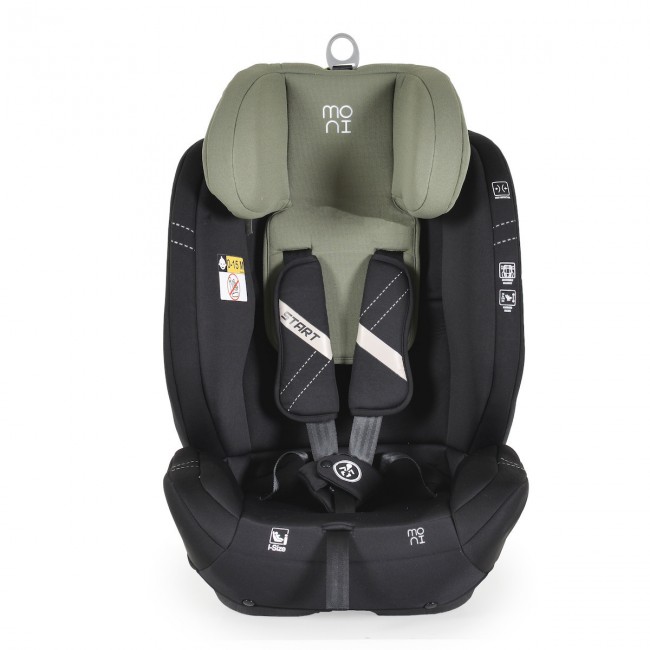 CANGAROO ΚΑΘΙΣΜΑ ΑΥΤΟΚΙΝΗΤΟΥ START i-SIZE 76-150CM GREEN CANGAROO ΚΑΘΙΣΜΑ ΑΥΤΟΚΙΝΗΤΟΥ START i-SIZE 76-150CM GREEN