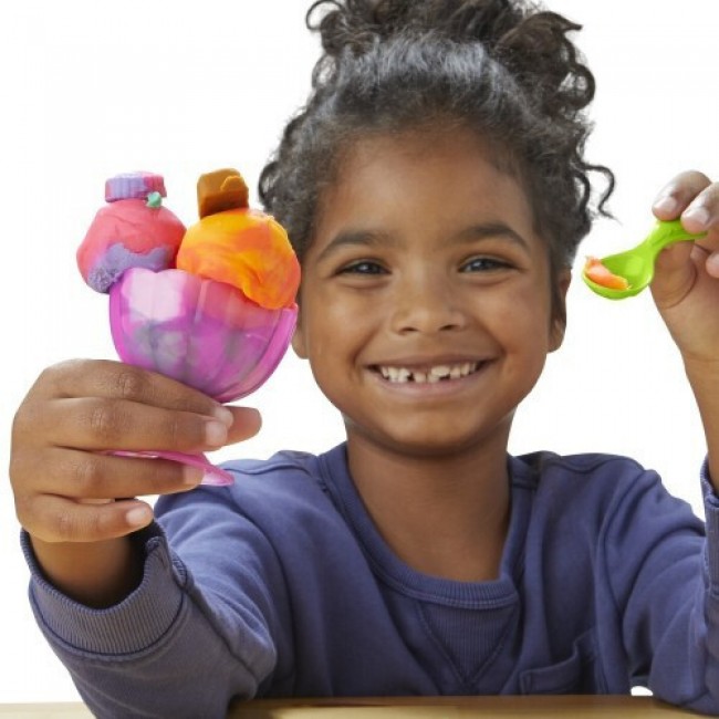 PLAY-DOH RAINBOW SWIRL ICE CREAM PLAYSET PLAY-DOH RAINBOW SWIRL ICE CREAM PLAYSET