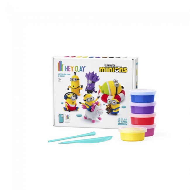HEY CLAY 15026 MINIONS ΠΟΛΥΧΡΩΜΟΣ ΠΗΛΟΣ 3+ΕΤΩΝ HEY CLAY 15026 MINIONS ΠΟΛΥΧΡΩΜΟΣ ΠΗΛΟΣ 3+ΕΤΩΝ
