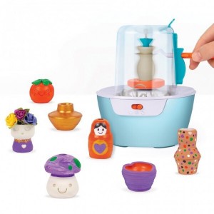 ΜΑΚΕ ΙΤ REAL MINI POTTERY STUDIO DELUXE SET ΜΑΚΕ ΙΤ REAL MINI POTTERY STUDIO DELUXE SET