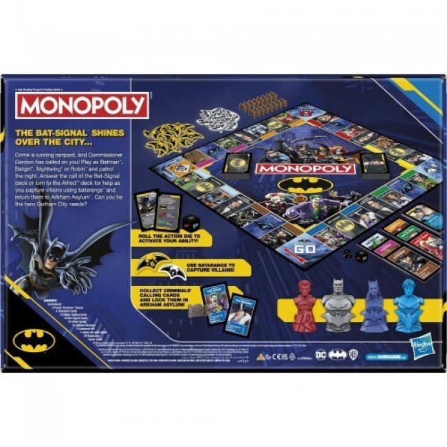ΕΠΙΤΡΑΠΕΖΙΟ MONOPOLY BATMAN ΕΠΙΤΡΑΠΕΖΙΟ MONOPOLY BATMAN