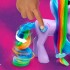 MY LITTLE PONY RAINBOW STYLES - IZZY MOONBOW MY LITTLE PONY RAINBOW STYLES - IZZY MOONBOW