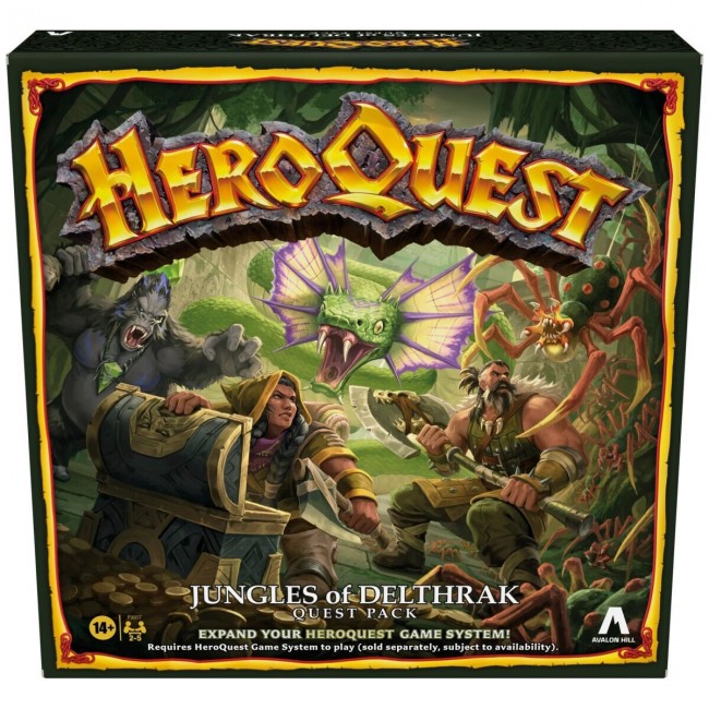 ΕΠΙΤΡΑΠΕΖΙΟ HEROQUEST JUNGLES OF DELTHRAK EXPANSION ΕΠΙΤΡΑΠΕΖΙΟ HEROQUEST JUNGLES OF DELTHRAK EXPANSION