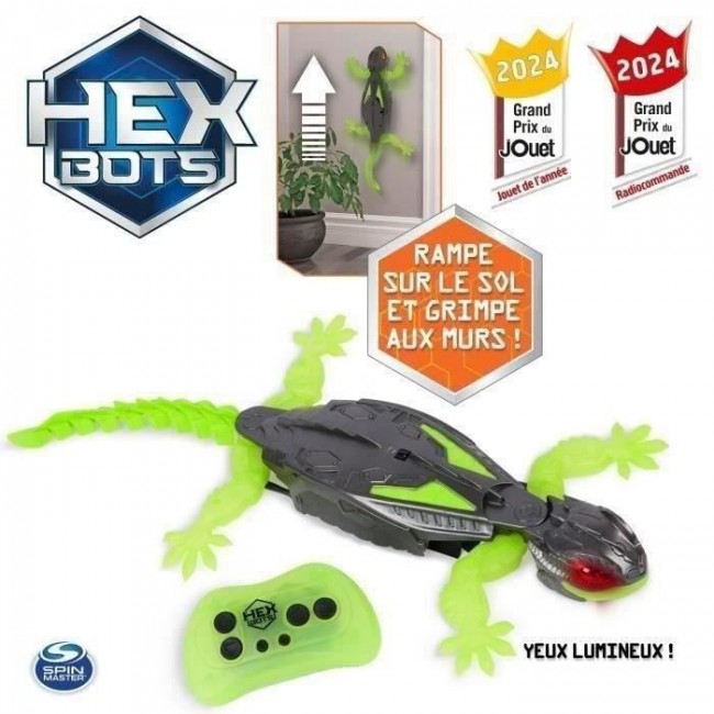 HEXBOTS ΔΙΑΔΡΑΣΤΙΚΗ ΣΑΥΡΑ WALL CLIMBER WALL CRAWLER GECKO HEXBOTS ΔΙΑΔΡΑΣΤΙΚΗ ΣΑΥΡΑ WALL CLIMBER WALL CRAWLER GECKO