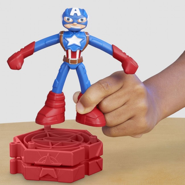 PLAY-DOH ΣΕΤ ΠΑΙΧΝΙΔΙΟΥ CAPTAIN AMERICA STAMPING SHIELD PLAY-DOH ΣΕΤ ΠΑΙΧΝΙΔΙΟΥ CAPTAIN AMERICA STAMPING SHIELD