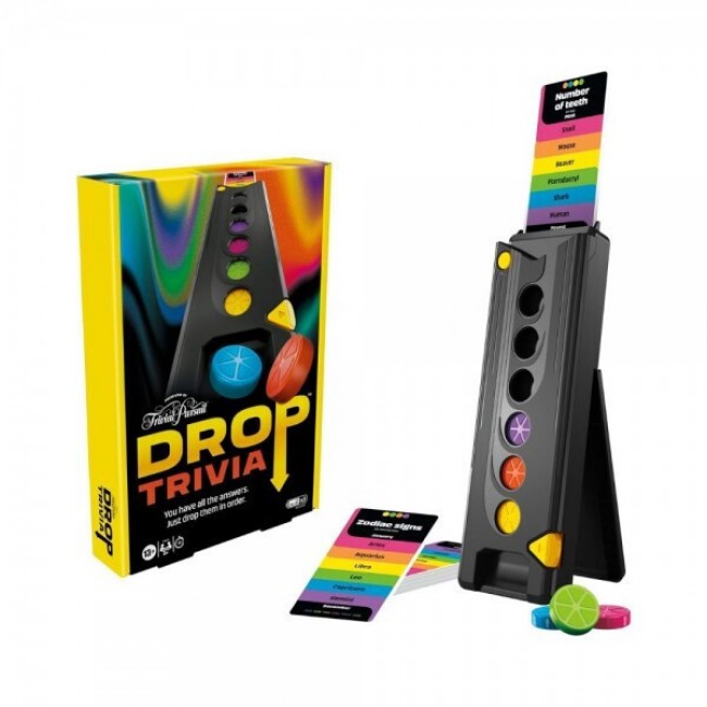 DROP TRIVIA TRIVIAL PURSUIT DROP TRIVIA TRIVIAL PURSUIT