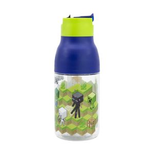 STOR MINECRAFT ΠΑΙΔΙΚΟ ΠΑΓΟΥΡΙ ΠΛΑΣΤΙΚΟ BPA FREE NAVY ΜΠΛΕ 420ML