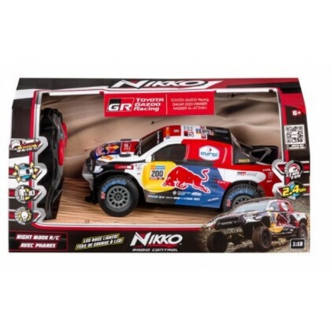 NIKKO RC DAKAR TOYOTA GAZOO WITH LIGHTS NIKKO RC DAKAR TOYOTA GAZOO WITH LIGHTS
