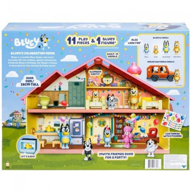 BLUEY ΣΕΤ ΠΑΙΧΝΙΔΙΟΥ ΣΠΙΤΙ ΩΡΑ ΓΙΑ ΠΑΡΤΥ (#BLY76000) BLUEY ΣΕΤ ΠΑΙΧΝΙΔΙΟΥ ΣΠΙΤΙ ΩΡΑ ΓΙΑ ΠΑΡΤΥ (#BLY76000)