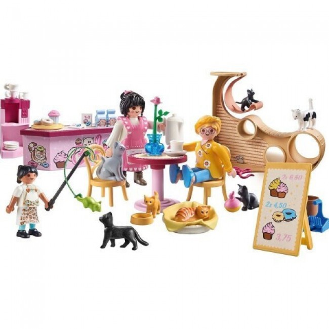 PLAYMOBIL MY LIFE ΚΑΦΕΤΕΡΙΑ ΜΕ ΓΑΤΕΣ PLAYMOBIL MY LIFE ΚΑΦΕΤΕΡΙΑ ΜΕ ΓΑΤΕΣ