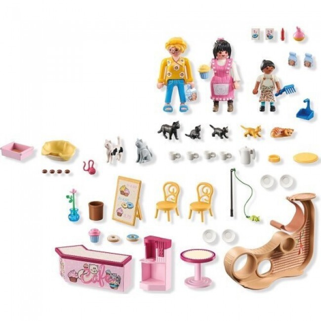 PLAYMOBIL MY LIFE ΚΑΦΕΤΕΡΙΑ ΜΕ ΓΑΤΕΣ PLAYMOBIL MY LIFE ΚΑΦΕΤΕΡΙΑ ΜΕ ΓΑΤΕΣ
