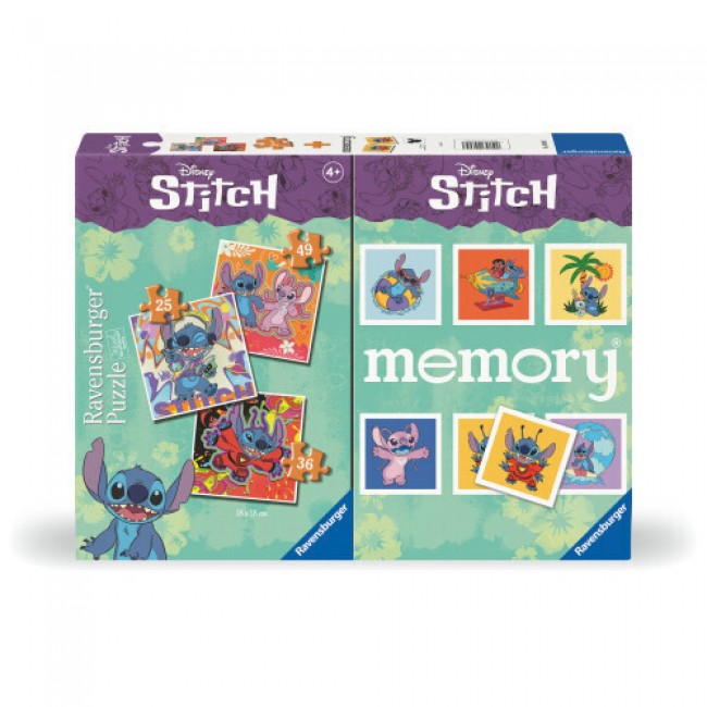 RAVENSBURGER MEMORY+ PUZZLE STITCH RAVENSBURGER MEMORY+ PUZZLE STITCH