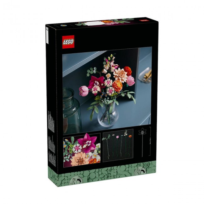 LEGO BOTANICAL GARDEN PINK FLOWER BOUQUET LEGO BOTANICAL GARDEN PINK FLOWER BOUQUET
