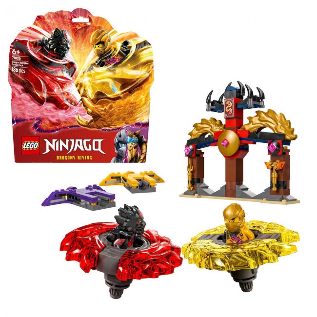 LEGO NINJAGO DRAGON SPINJITZU BATTLE PACK LEGO NINJAGO DRAGON SPINJITZU BATTLE PACK