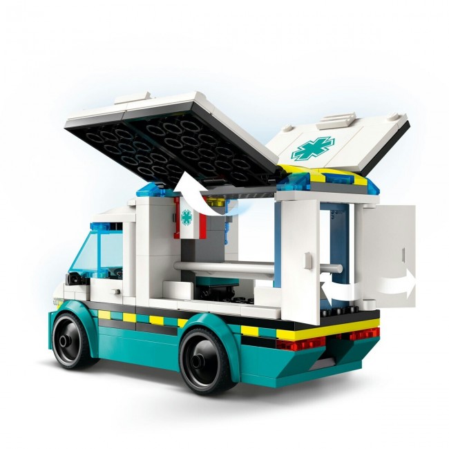 LEGO CITY EMERGENCY AMBULANCE LEGO CITY EMERGENCY AMBULANCE