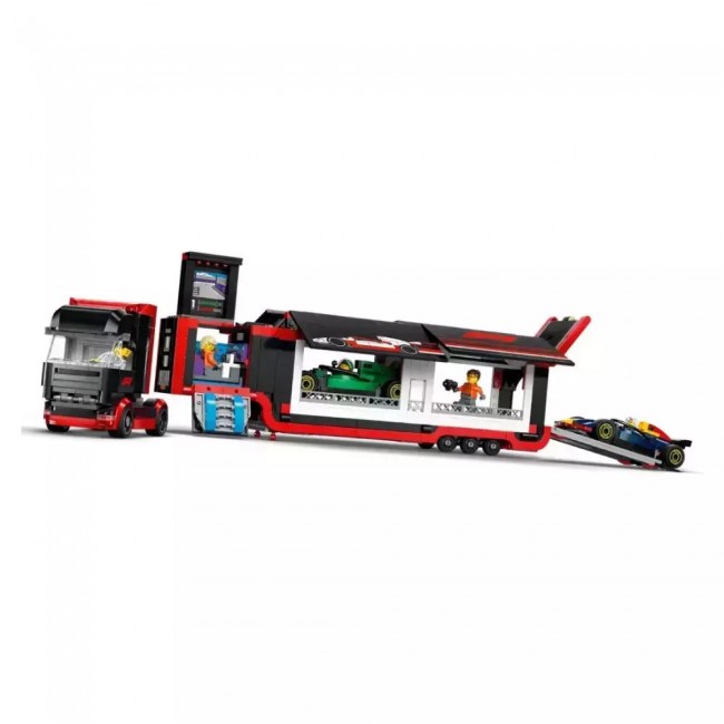 LEGO CITY ΦΟΡΤΗΓΟ F1 ΜΕ ΑΥΤΟΚΙΝΗΤΑ RB20 & AMR24 F1 LEGO CITY ΦΟΡΤΗΓΟ F1 ΜΕ ΑΥΤΟΚΙΝΗΤΑ RB20 & AMR24 F1