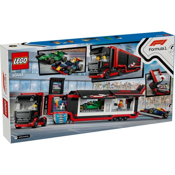 LEGO CITY ΦΟΡΤΗΓΟ F1 ΜΕ ΑΥΤΟΚΙΝΗΤΑ RB20 & AMR24 F1