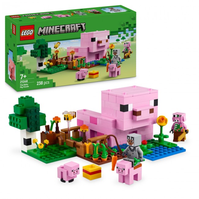 LEGO MINECRAFT THE BABY PIG HOUSE LEGO MINECRAFT THE BABY PIG HOUSE