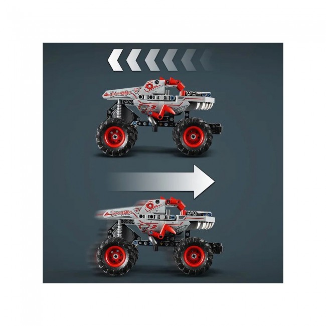 LEGO TECHNIC MONSTER JAM THUNDERROARUS PULL-BACK LEGO TECHNIC MONSTER JAM THUNDERROARUS PULL-BACK