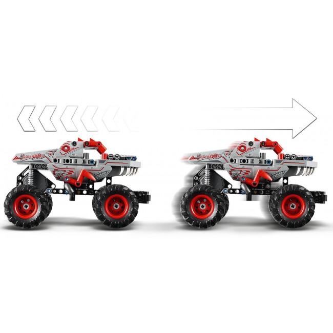 LEGO TECHNIC MONSTER JAM THUNDERROARUS PULL-BACK LEGO TECHNIC MONSTER JAM THUNDERROARUS PULL-BACK