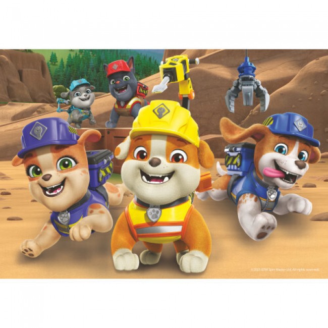 RAVENSBURGER PUZZLE 2X12 TEM. RUBBLE AND CREW RAVENSBURGER PUZZLE 2X12 TEM. RUBBLE AND CREW