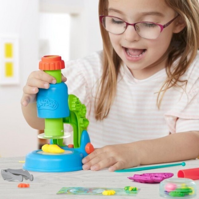 PLAY-DOH ΠΛΑΣΤΕΛΙΝΗ LIGHT AND LOOK MICROSCOPE PLAY-DOH ΠΛΑΣΤΕΛΙΝΗ LIGHT AND LOOK MICROSCOPE
