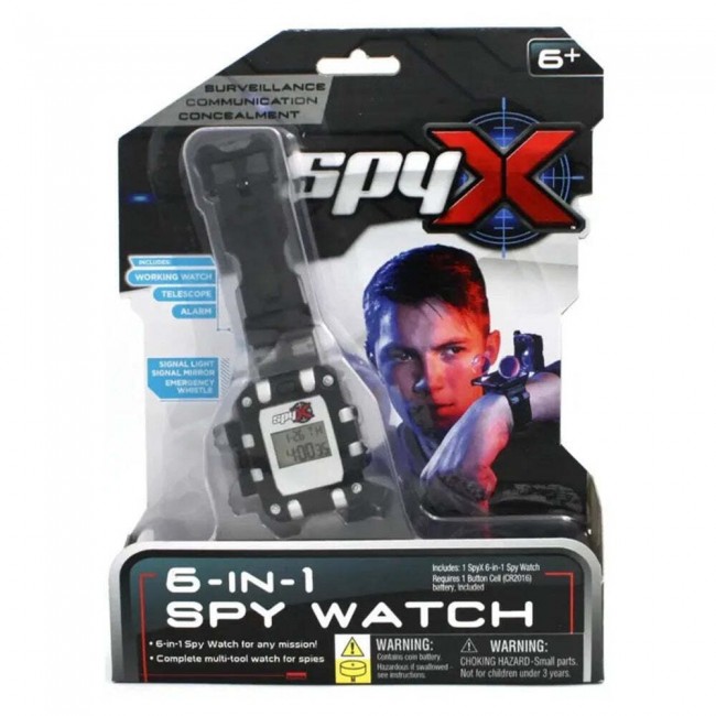 SPY X 6 IN 1 SPY WATCH (10501) SPY X 6 IN 1 SPY WATCH (10501)