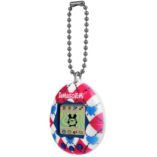 ΚΟΝΣΟΛΑ BANDAI TAMAGOTCHI ORIGINAL ARGYLE HEART ΚΟΝΣΟΛΑ BANDAI TAMAGOTCHI ORIGINAL ARGYLE HEART