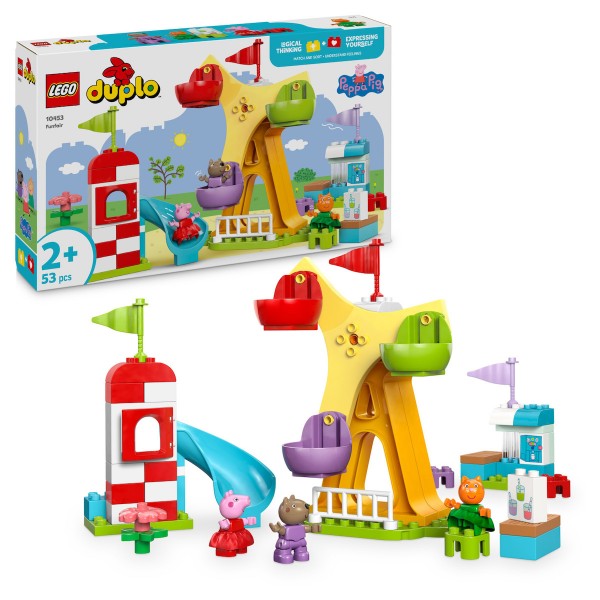 LEGO DUPLO ΠΕΠΠΑ ΤΟ ΓΟΥΡΟΥΝΑΚΙ - ΔΙΑΣΚΕΔΑΣΗ ΣΤΟ ΛΟΥΝΑ ΠΑΡΚ (10453) LEGO DUPLO ΠΕΠΠΑ ΤΟ ΓΟΥΡΟΥΝΑΚΙ - ΔΙΑΣΚΕΔΑΣΗ ΣΤΟ ΛΟΥΝΑ ΠΑΡΚ (10453)