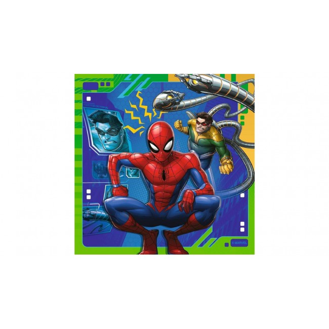 RAVENSBURGER ΠΑΖΛ SPIDERMAN MARVEL 3X49 ΤΕΜΑΧΙΑ RAVENSBURGER ΠΑΖΛ SPIDERMAN MARVEL 3X49 ΤΕΜΑΧΙΑ