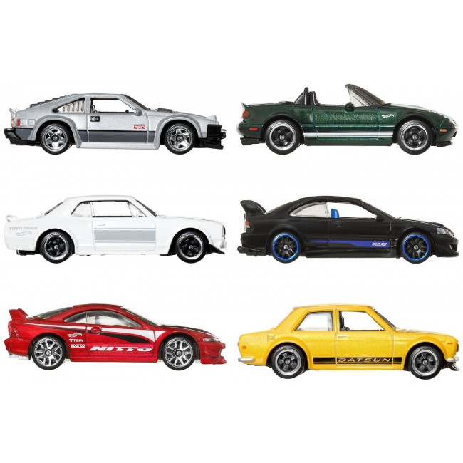 HOT WHEELS ΑΥΤΟΚΙΝΗΤΑΚΙΑ ΣΕΤ ΤΩΝ 6 - STREETS OF JAPAN (JBY77) HOT WHEELS ΑΥΤΟΚΙΝΗΤΑΚΙΑ ΣΕΤ ΤΩΝ 6 - STREETS OF JAPAN (JBY77)