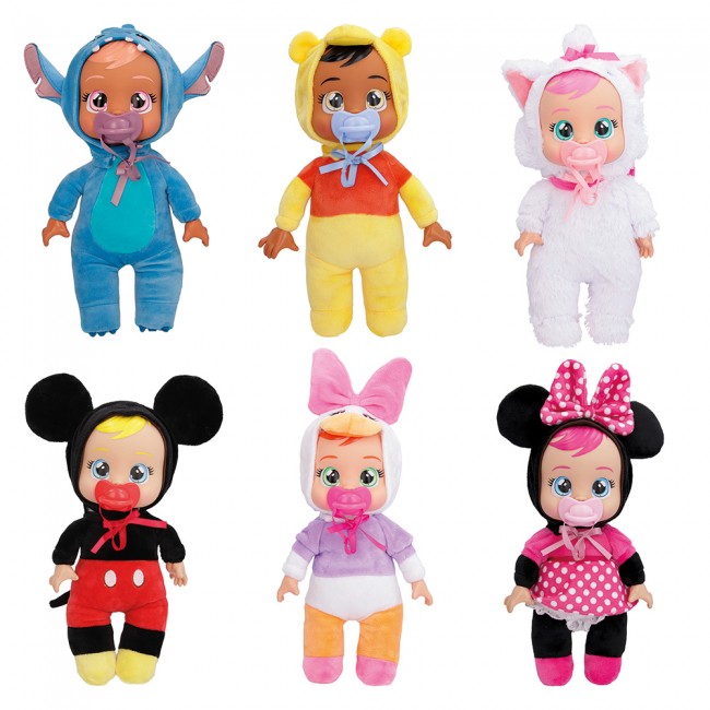 ΚΟΥΚΛΑ ΚΛΑΨΟΥΛΙΝΙΑ TINY CUDDLES DISNEY ΔΙΑΦΟΡΑ ΣΧΕΔΙΑ 