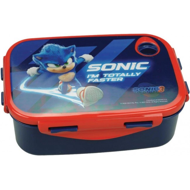 GIM ΔΟΧΕΙΟ ΦΑΓΗΤΟΥ (MICRO) SONIC 3 THE HEDGEHOG (572-54265)