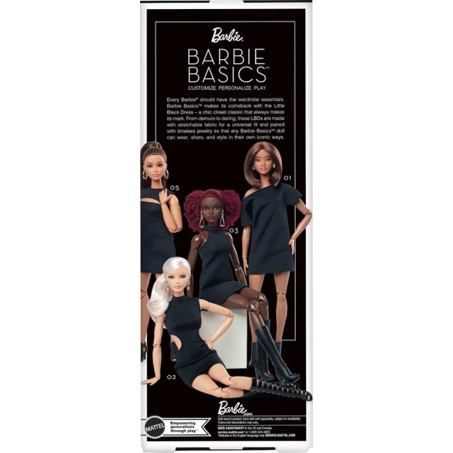 BARBIE BASICS LITTLE BLACK DRESS ΞΑΝΘΙΑ BH71 BARBIE BASICS LITTLE BLACK DRESS ΞΑΝΘΙΑ BH71