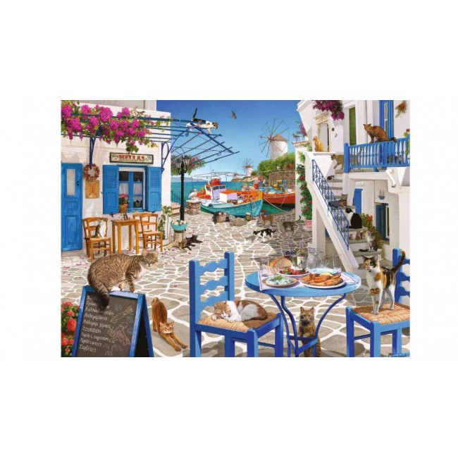 RAVENSBURGER PUZZLE 1500 ΤΕΜ. ΓΑΤΕΣ ΣΤΗΝ ΜΥΚΟΝΟ RAVENSBURGER PUZZLE 1500 ΤΕΜ. ΓΑΤΕΣ ΣΤΗΝ ΜΥΚΟΝΟ