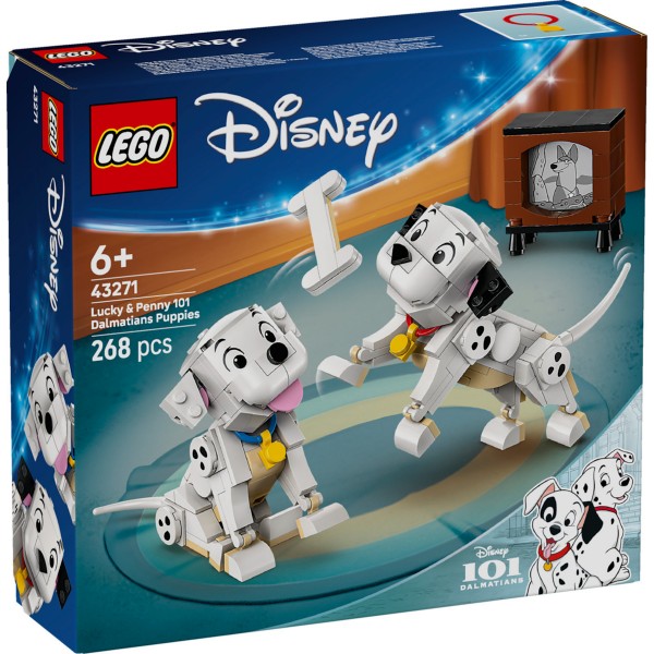 LEGO DISNEY ΚΟΥΤΑΒΙΑ ΛΑΚΙ & ΠΕΝΙ, 101 ΣΚΥΛΙΑ ΤΗΣ ΔΑΛΜΑΤΙΑΣ (43271)