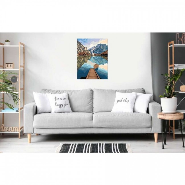RAVESBURGER CREART ΠΑΙΧΝΙΔΙ ΚΑΤΑΣΚΕΥΗΣ CANVAS EDITION LAKE VIEWS RAVESBURGER CREART ΠΑΙΧΝΙΔΙ ΚΑΤΑΣΚΕΥΗΣ CANVAS EDITION LAKE VIEWS