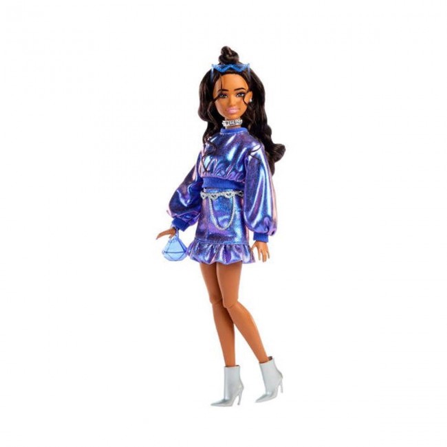 ΚΟΥΚΛΑ BARBIE DELUXE STYLE METALLICS - ΜΠΛΕ ΣΥΝΟΛΟ ΚΟΥΚΛΑ BARBIE DELUXE STYLE METALLICS - ΜΠΛΕ ΣΥΝΟΛΟ