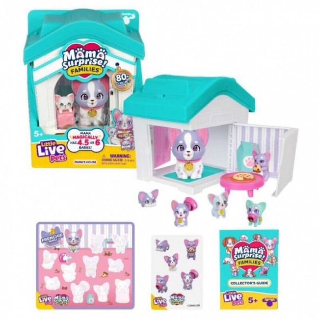 LITTLE LIVE PETS MAMA SURPRISE FAMILIES ΣΕΤ ΣΠΙΤΑΚΙ ΚΑΙ ΣΚΥΛΑΚΙΑ LITTLE LIVE PETS MAMA SURPRISE FAMILIES ΣΕΤ ΣΠΙΤΑΚΙ ΚΑΙ ΣΚΥΛΑΚΙΑ